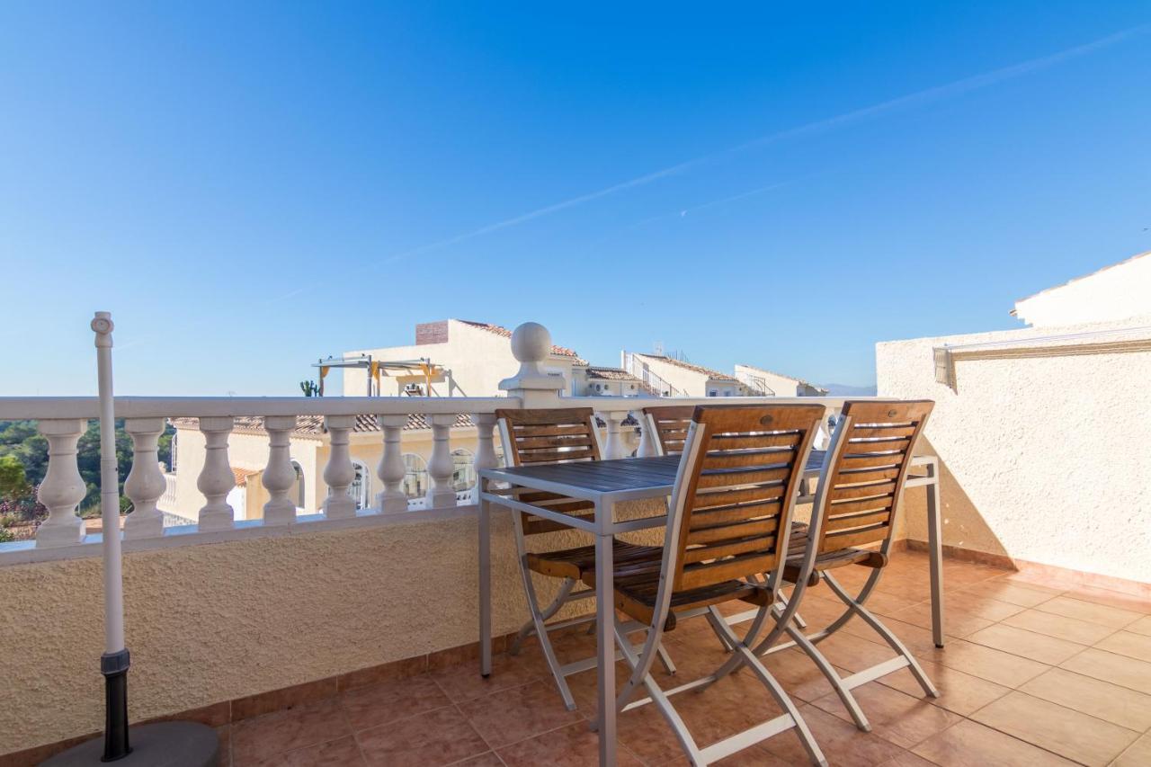 Blue Serena - Top Floor Overlooking The Nature Puerto Marino Bagian luar foto